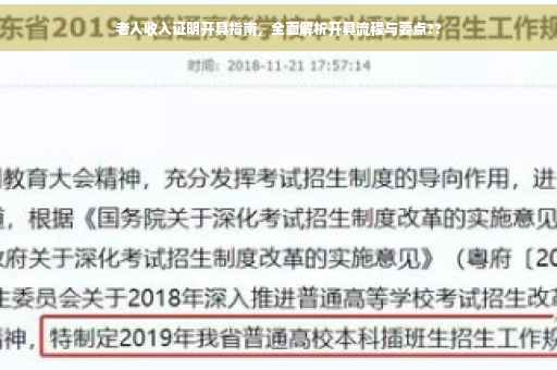 老人收入证明开具指南，全面解析开具流程与要点??