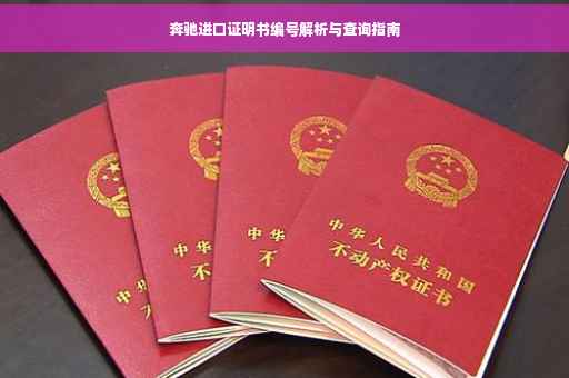 奔驰进口证明书编号解析与查询指南