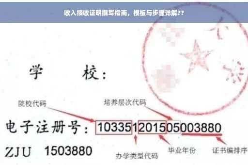 收入接收证明撰写指南，模板与步骤详解??