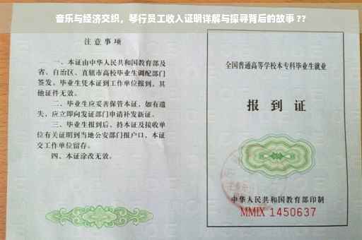 音乐与经济交织，琴行员工收入证明详解与探寻背后的故事 ??