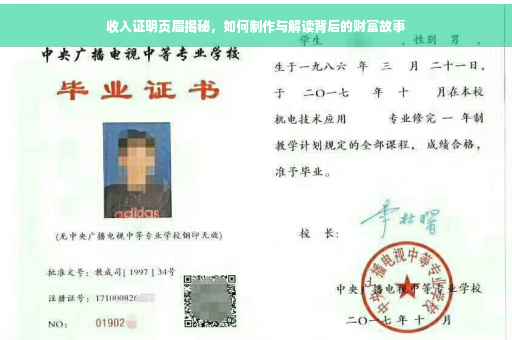 收入证明页眉揭秘，如何制作与解读背后的财富故事
