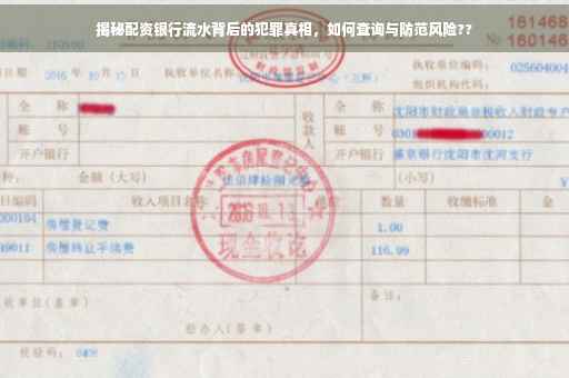 揭秘配资银行流水背后的犯罪真相，如何查询与防范风险??