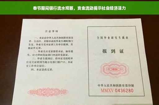 春节期间银行流水观察，资金流动揭示社会经济活力