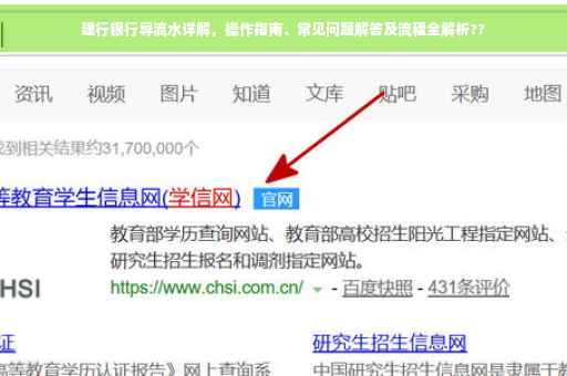 建行银行导流水详解，操作指南、常见问题解答及流程全解析??