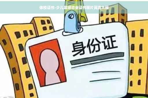 体校证书-少儿篮球毕业证书图片高清大图