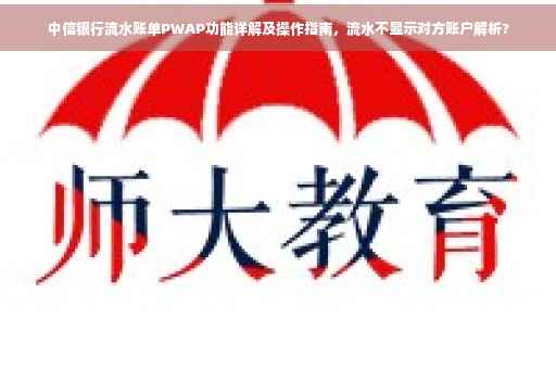 中信银行流水账单PWAP功能详解及操作指南，流水不显示对方账户解析?