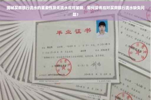 揭秘买房银行流水的重要性及无流水应对策略，如何妥善应对买房银行流水缺失问题？