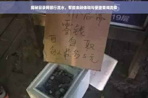 揭秘目录网银行流水，智能金融体验与便捷查询流程
