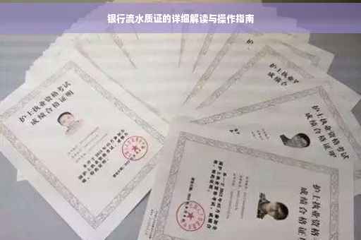 银行流水质证的详细解读与操作指南