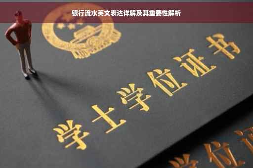 银行流水英文表达详解及其重要性解析