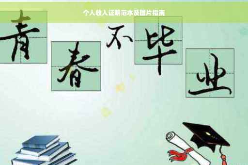 个人收入证明范本及图片指南