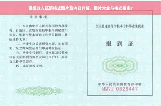 保姆收入证明格式图片及内容详解，图片大全与格式指南?