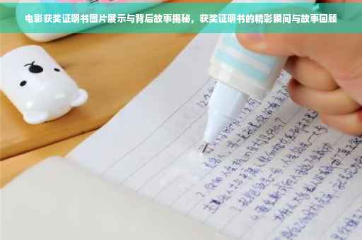 电影获奖证明书图片展示与背后故事揭秘，获奖证明书的精彩瞬间与故事回顾