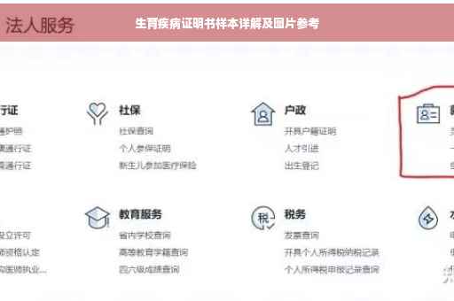 生育疾病证明书样本详解及图片参考