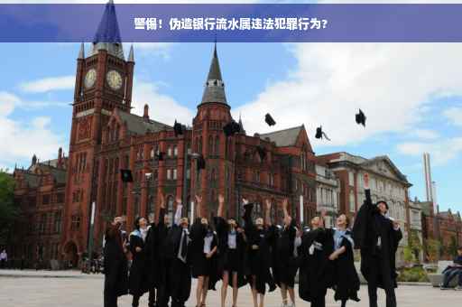 警惕！伪造银行流水属违法犯罪行为?