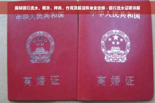 揭秘银行流水，概念、种类、作用及解读账单全攻略 - 银行流水证明详解