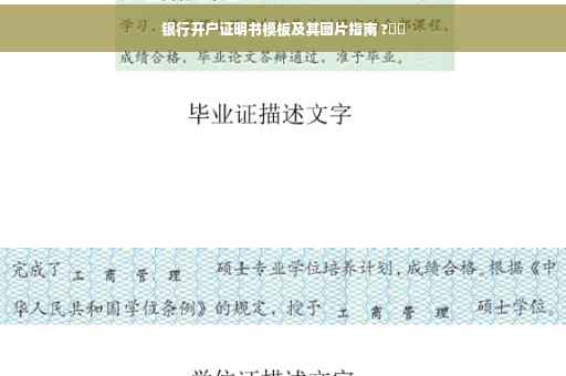银行开户证明书模板及其图片指南 ?⚡️