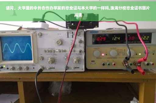 请问，大学里的中外合作办学发的毕业证与本大学的一样吗,珠海分校毕业证书图片高清