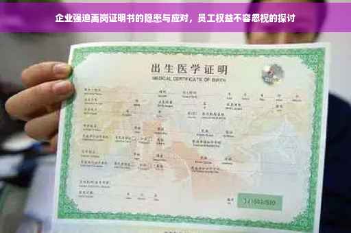 企业强迫离岗证明书的隐患与应对，员工权益不容忽视的探讨