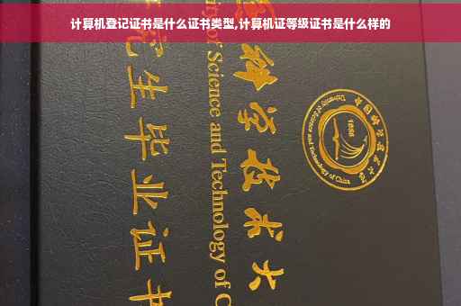 计算机登记证书是什么证书类型,计算机证等级证书是什么样的