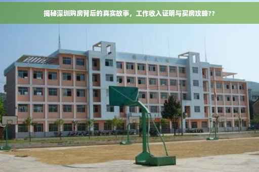 揭秘深圳购房背后的真实故事，工作收入证明与买房攻略??