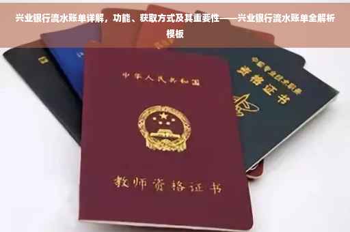 兴业银行流水账单详解，功能、获取方式及其重要性——兴业银行流水账单全解析模板