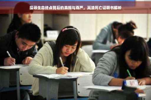 探寻生命终点背后的真相与尊严，高清死亡证明书解析
