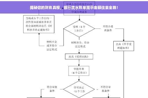 揭秘你的财务真相，银行流水账单揭示金额往来全貌！