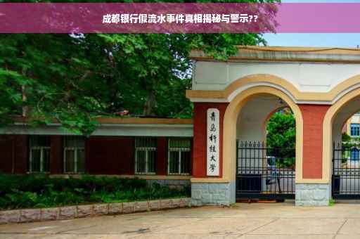 成都银行假流水事件真相揭秘与警示??