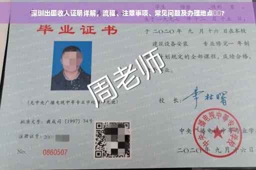 深圳出国收入证明详解，流程、注意事项、常见问题及办理地点⚡️?
