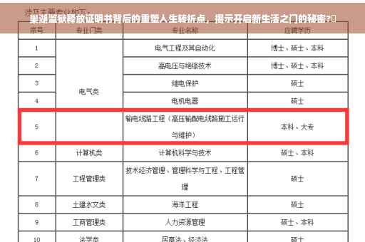 巢湖监狱释放证明书背后的重塑人生转折点，揭示开启新生活之门的秘密?✨