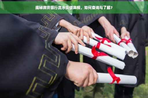 揭秘房贷银行流水负债真相，如何查询与了解？