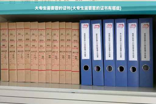 大专生需要靠的证书(大专生需要靠的证书有哪些)