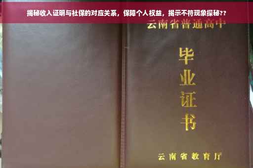 揭秘收入证明与社保的对应关系，保障个人权益，揭示不符现象探秘??
