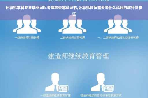 计算机本科专业毕业可以考建筑类哪些证书,计算机教师需要考什么科目的教师资格证