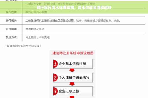 招行银行流水详查指南，流水拉取全流程解析