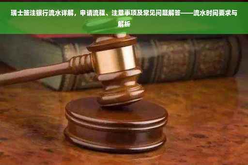 瑞士签注银行流水详解，申请流程、注意事项及常见问题解答——流水时间要求与解析