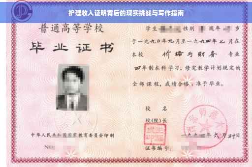 护理收入证明背后的现实挑战与写作指南