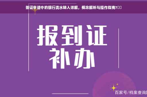 签证申请中的银行流水转入详解，概念解析与操作指南?⚡️