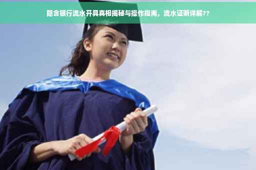 隐含银行流水开具真相揭秘与操作指南，流水证明详解??