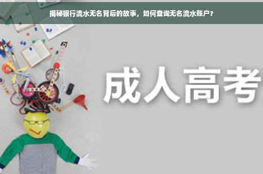 揭秘银行流水无名背后的故事，如何查询无名流水账户？