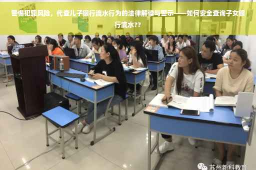 警惕犯罪风险，代查儿子银行流水行为的法律解读与警示——如何安全查询子女银行流水??