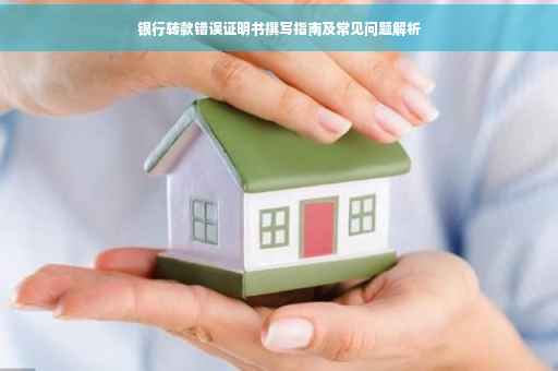 银行转款错误证明书撰写指南及常见问题解析