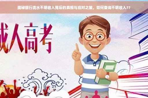 揭秘银行流水不明收入背后的真相与应对之策，如何查询不明收入??