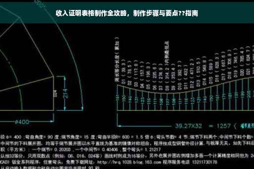 收入证明表格制作全攻略，制作步骤与要点??指南