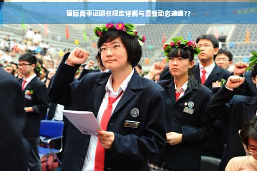 国际商事证明书规定详解与最新动态速递??