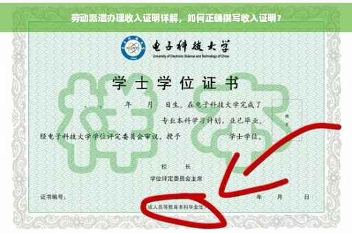劳动派遣办理收入证明详解，如何正确撰写收入证明？