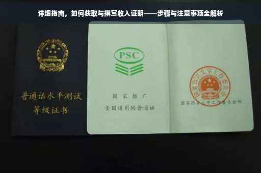 详细指南，如何获取与撰写收入证明——步骤与注意事项全解析