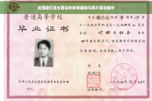 低保银行流水背后的故事揭秘与照片要求解析