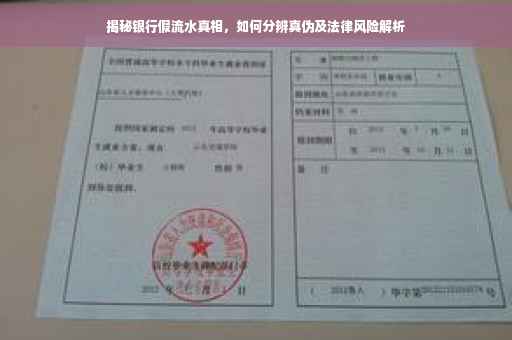 揭秘银行假流水真相，如何分辨真伪及法律风险解析